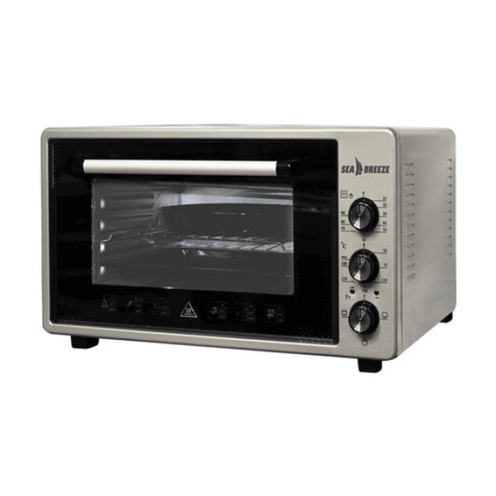 Електродуховка духовка настільна Sea Breeze SB-0702 38 л 1420 Вт, Мультипіч для домашніх страв FQ-16