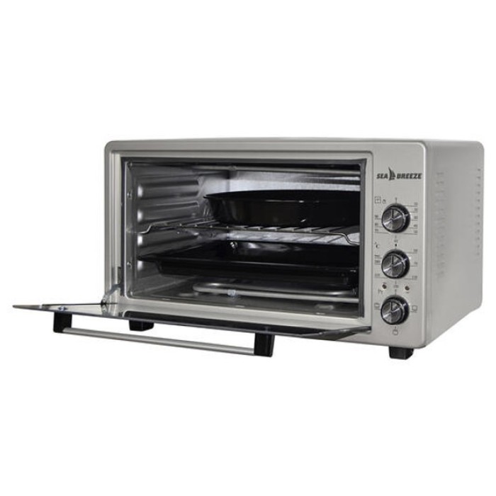 Електродуховка духовка настільна Sea Breeze SB-0702 38 л 1420 Вт, Мультипіч для домашніх страв FQ-16