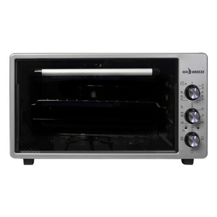 Електропіч Sea Breeze SB-0702 38 л 1420 Вт, Електрична настільна для дачі, Настільна HM-321 духовка міні-піч