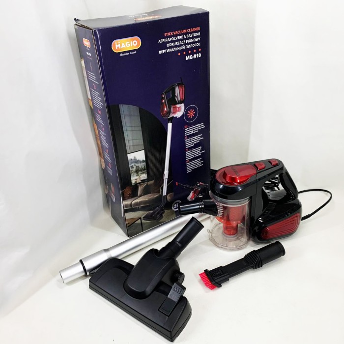 Переносний вертикальний пилосос для дому MAGIO, Якісний ручний пилосос для дому Вертикальний DB-63