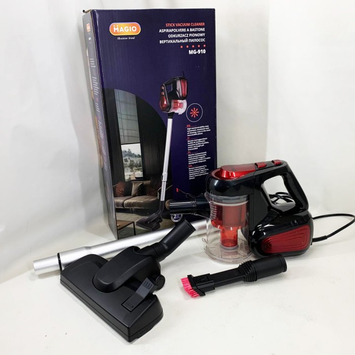 Переносний вертикальний пилосос для дому MAGIO, Якісний ручний пилосос для дому Вертикальний DB-63
