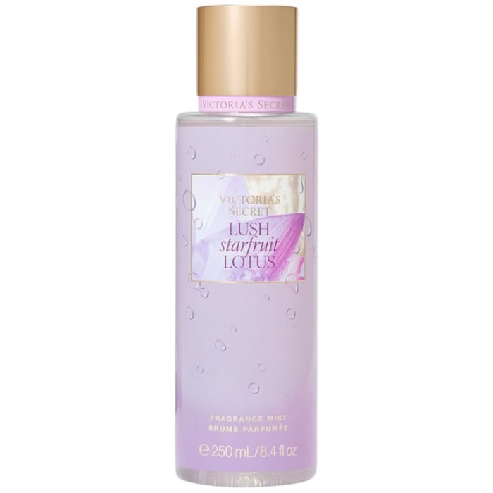 Спрей вікторія сікрет з шиммером Lush Starfruit Lotus 250мл original, Body spray victorias secret AG-18