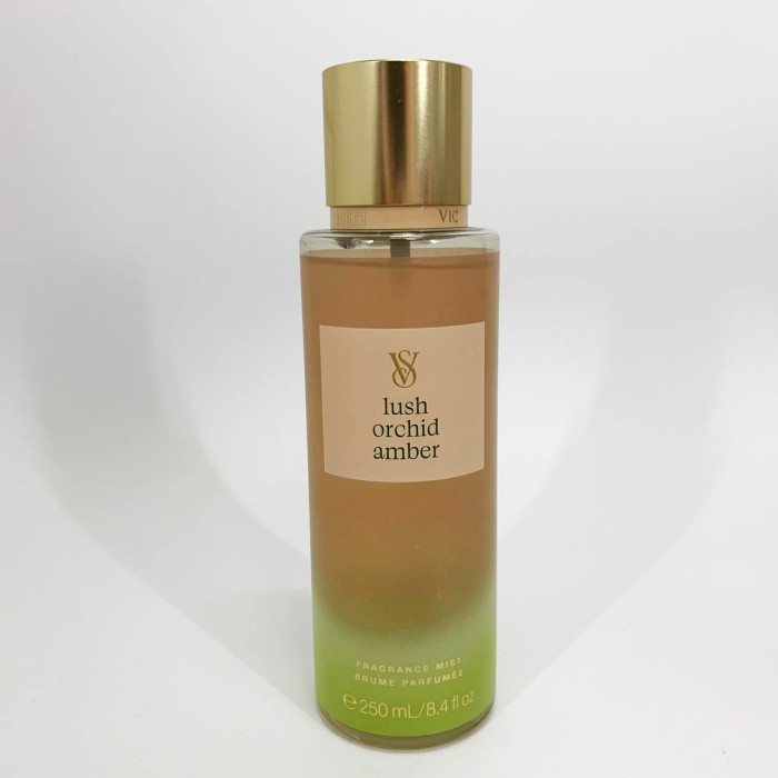 Міст для тіла вікторія сикрет Lush Orchid Amber 250 мл, Спрей міст для тіла CS-480 з шиммером