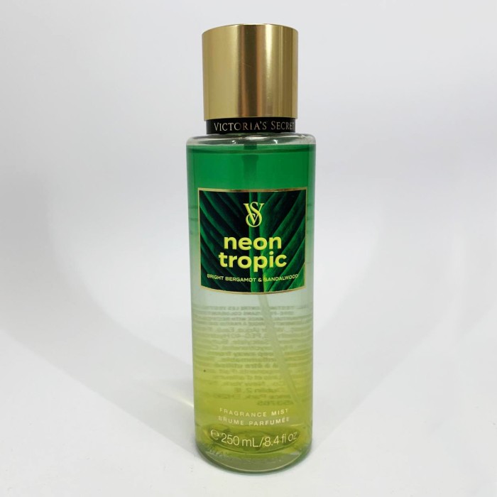 Місти вікторія сикрет Neon Tropic 250 мл, Парфумований спрей шимм, Якісний спрей міст HL-248 для тіла
