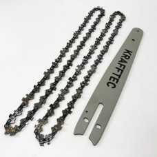 Гарний ланцюг для бензопили 45, Пиляльний ланцюг для легкої бензопили Шина та кущорізу QO-54