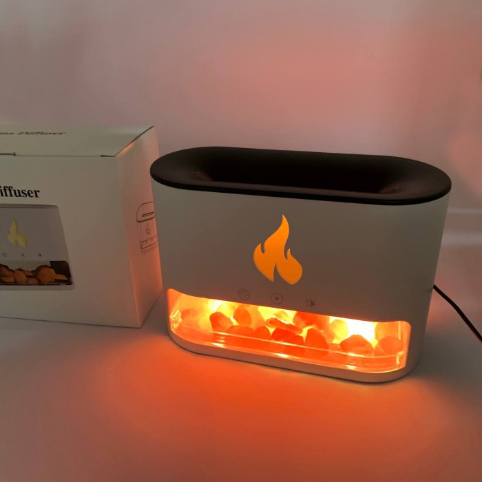 Зволожувач дитячий Docsal Flame 3 в 1, Ультразвуковий зволожувач повітря арома повітря IB-89