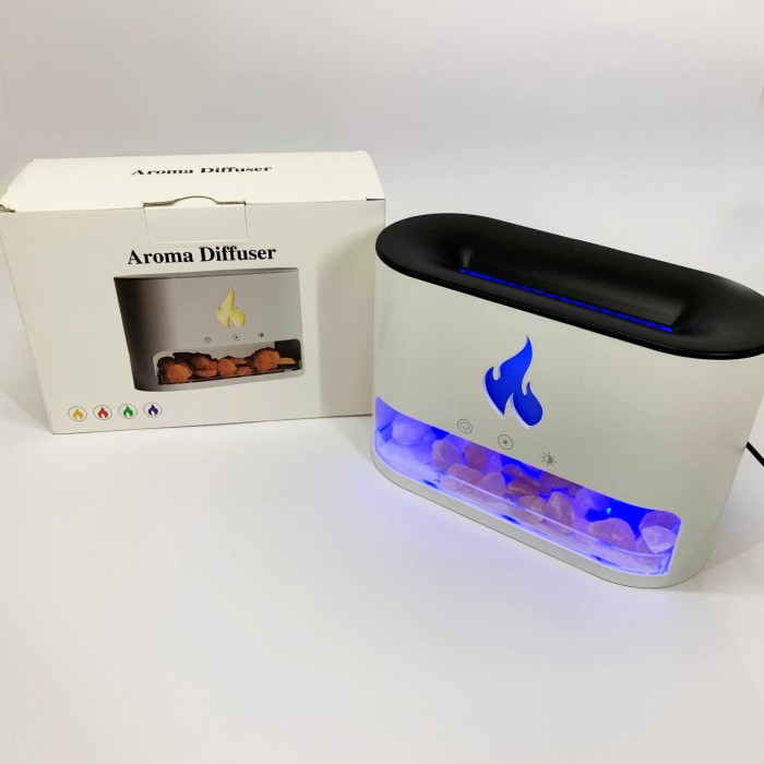 Зволожувач дитячий Docsal Flame 3 в 1, Ультразвуковий зволожувач повітря арома повітря IB-89