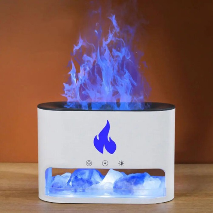 Зволожувач повітря для дитячої кімнати Docsal Flame 3 в 1, PK-443 Портативний зволожувач