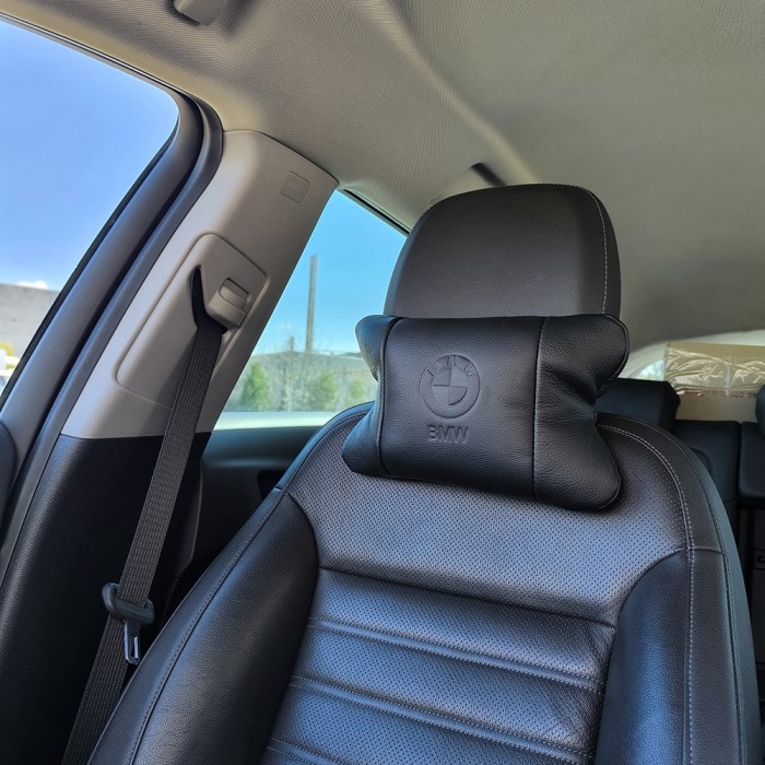 Подушки під голову автомобіль BMW БМВ, Авто подушка під шию, Подголовник для поїздок EZ-224 в машині