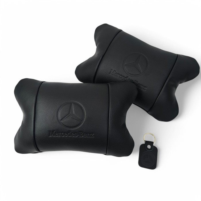 Подушки для підголівників в машину Mercedes-Benz, Подушка дорожня для шиї, Подушка з логотипом бренду JA-28