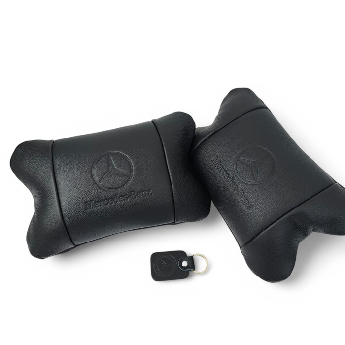 Подушки для підголівників в машину Mercedes-Benz, Подушка дорожня для шиї, Подушка з логотипом бренду JA-28