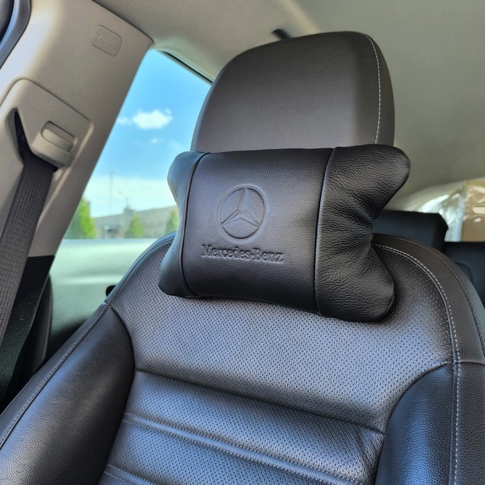 Подушки для підголівників в машину Mercedes-Benz, Подушка дорожня для шиї, Подушка з логотипом бренду JA-28