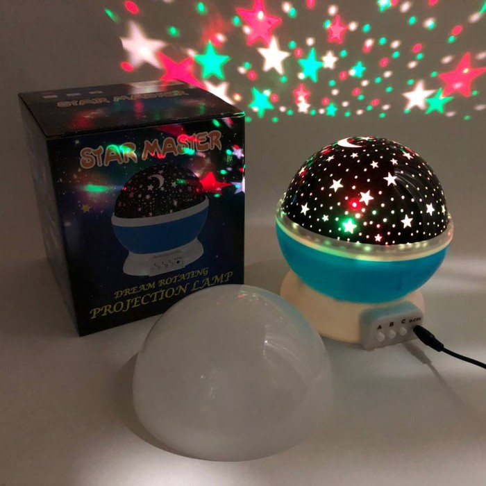 Нічники в дитячу кімнату Star Master Big, Нічник з LED підсвічуванням від USB, Нічник IN-132 для дому