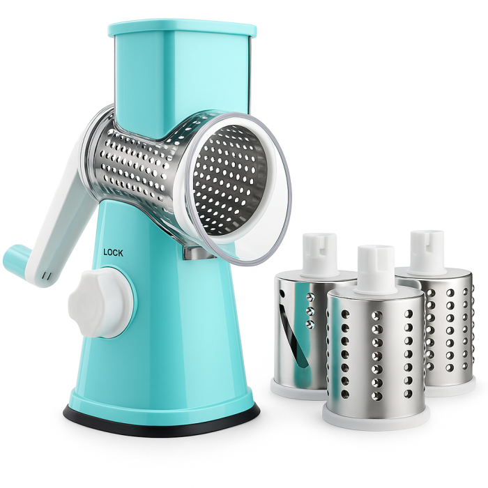 Овочерізка для сирих овочів кубиками, Овочерізка багато насадок, Різати овочі для продуктів WU-91