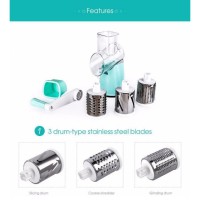 Тертка для овочів, Механічна тертка для овочів, Багатофункціональна терка з насадками UQ-13