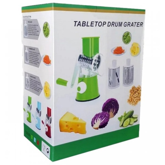 Тертка для овочів, Механічна тертка для овочів, Багатофункціональна терка з насадками UQ-13