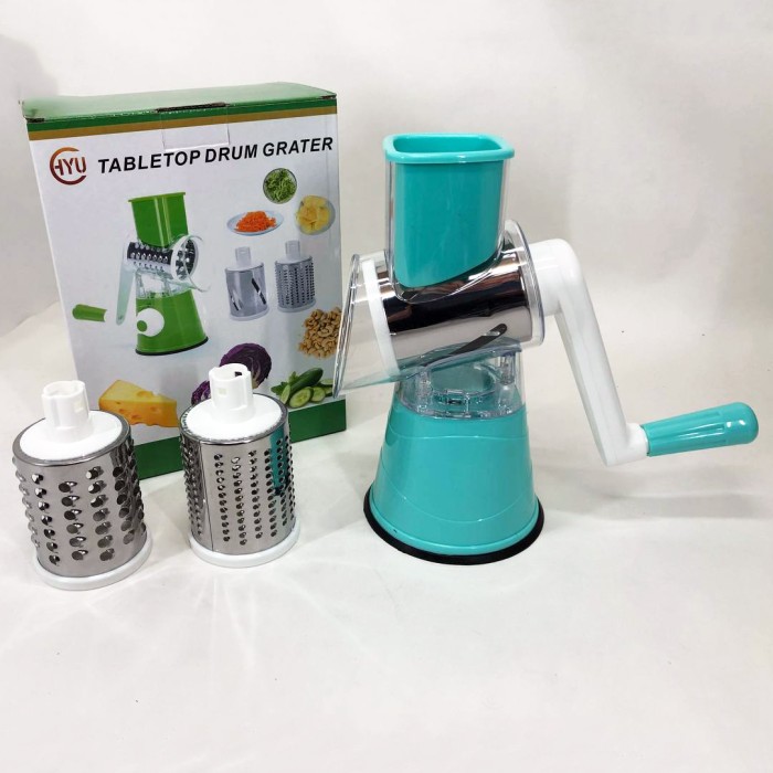 Тертка для овочів, Механічна тертка для овочів, Багатофункціональна терка з насадками UQ-13