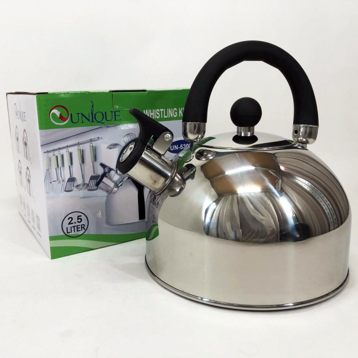 Гарний чайник для газової плити, Чайник зі свистком для кип'ятіння зі свистком електроплити ID-52