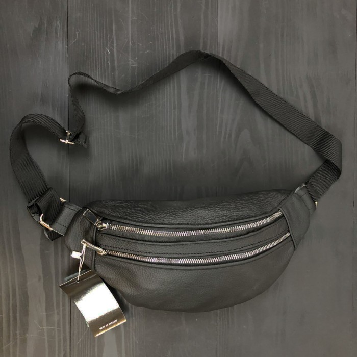 Універсальна сумка бананка, Фірмова чоловіча сумка бананка Чоловіча поясна LD-17