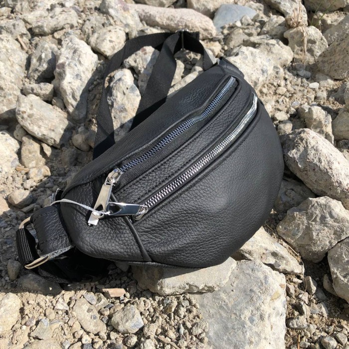 Універсальна сумка бананка, Фірмова чоловіча сумка бананка Чоловіча поясна LD-17