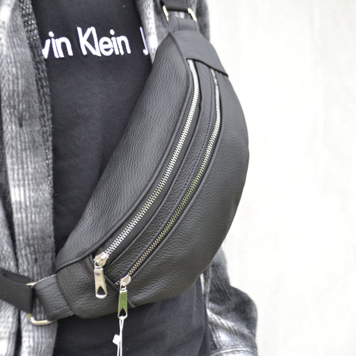 Універсальна сумка бананка, Фірмова чоловіча сумка бананка Чоловіча поясна LD-17