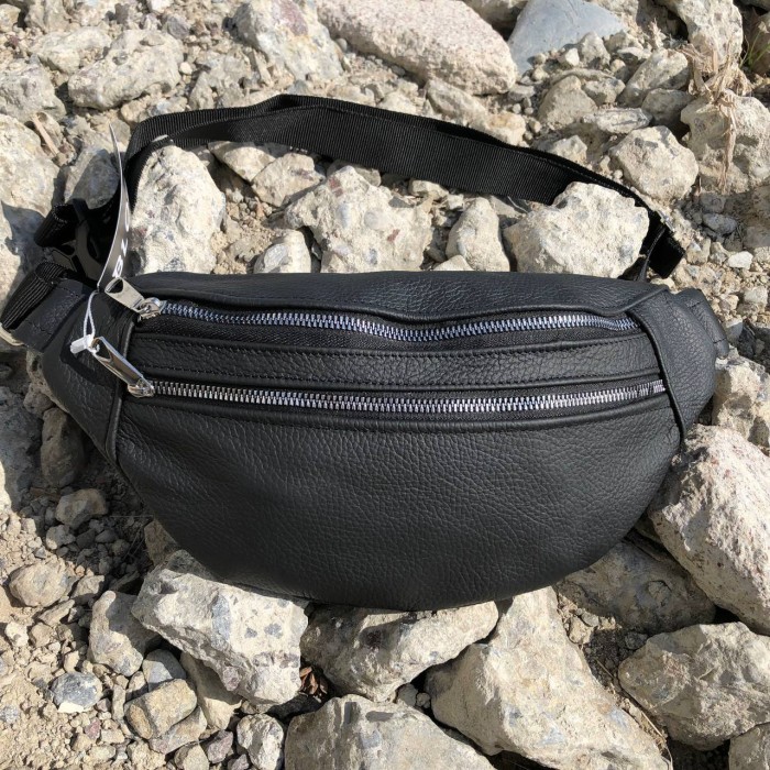 Універсальна сумка бананка, Фірмова чоловіча сумка бананка Чоловіча поясна LD-17