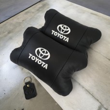 М'яка подушка для подорожей підголівник Toyota, Подарунок автолюбителю, Подушка для салону авто GC-68