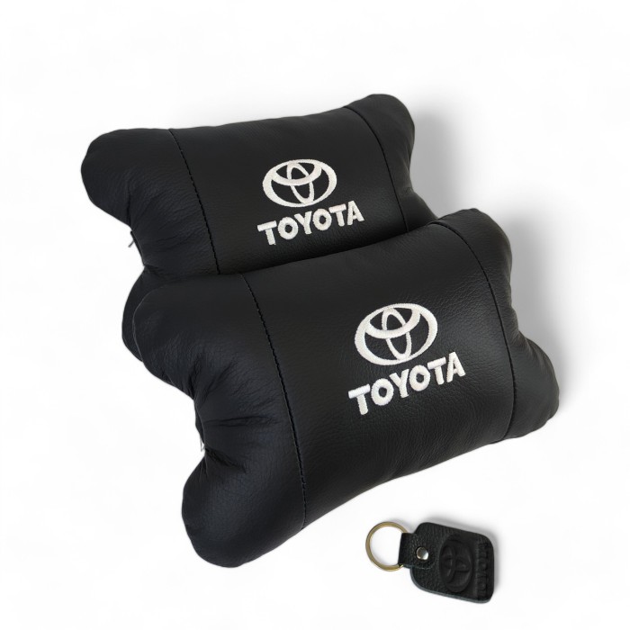Подушки на підголовник Toyota 2шт , Набір подушок в авто Тойота, Автомобільна ортопедична подушка Тойота