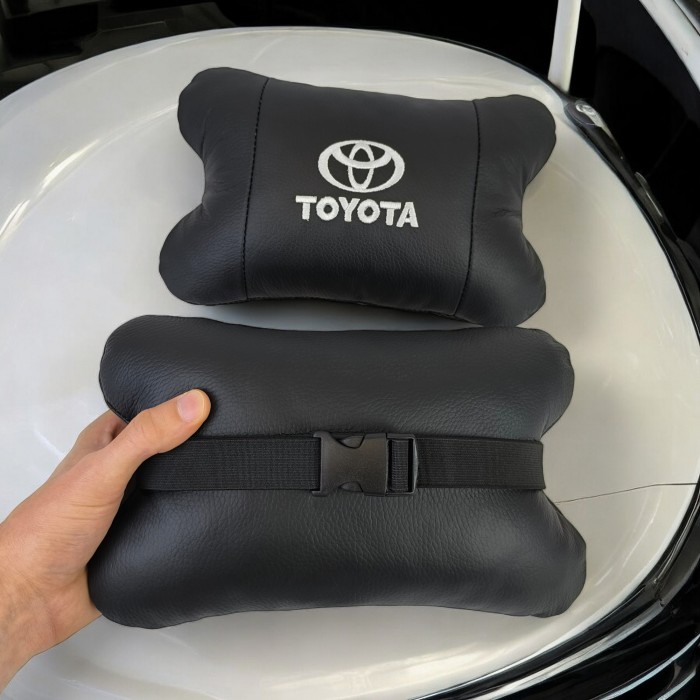 Подушки на підголовник Toyota 2шт , Набір подушок в авто Тойота, Автомобільна ортопедична подушка Тойота