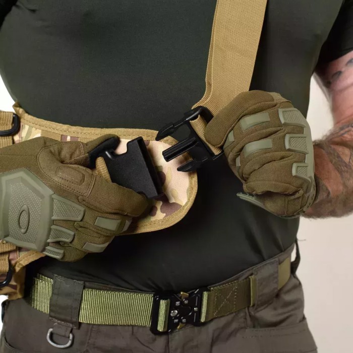 Тактична сумка-рюкзак через плече з Cordura 900D, камуфляж, трансформер, MOLLE