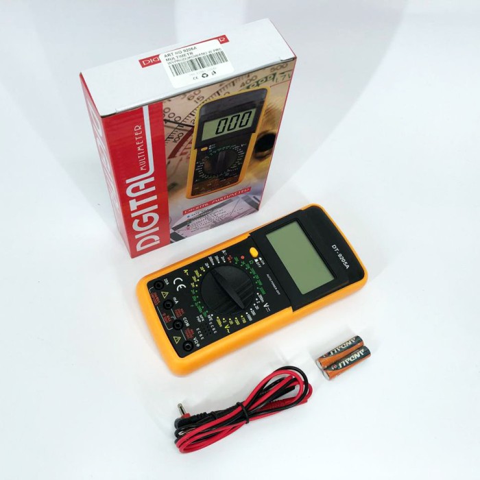 Електричний тестер напруги Digital Multimeter DT9205A, Тестер перевірки напруги електропроводки AR-28
