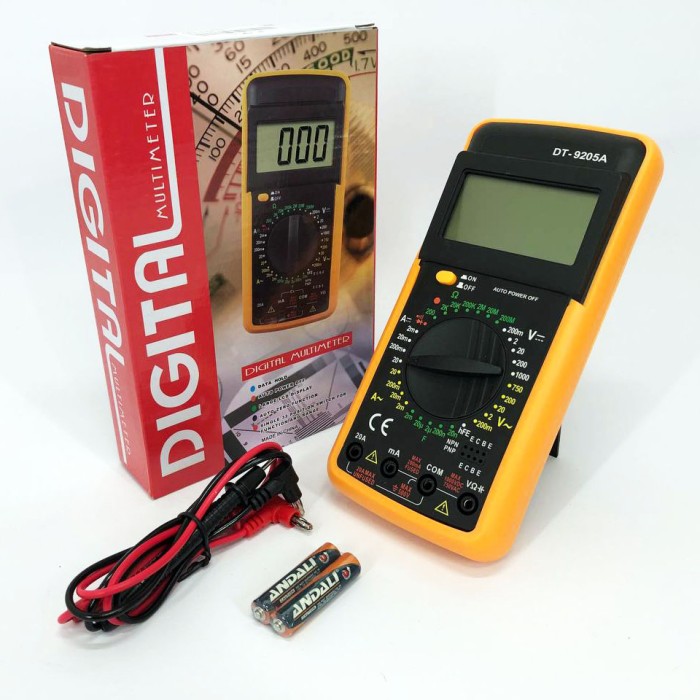 Електричний тестер напруги Digital Multimeter DT9205A, Тестер перевірки напруги електропроводки AR-28