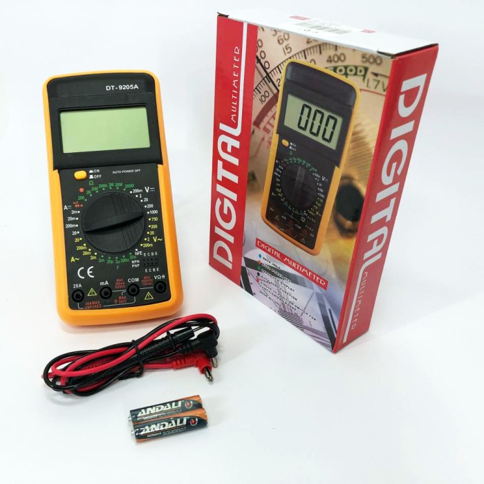 Електричний тестер напруги Digital Multimeter DT9205A, Тестер перевірки напруги електропроводки AR-28