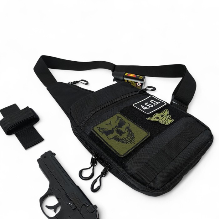 Нагрудна сумка розвантаження, Сумка барсетка кобура чоловіча сумка Практична чоловіча слінг RE-76