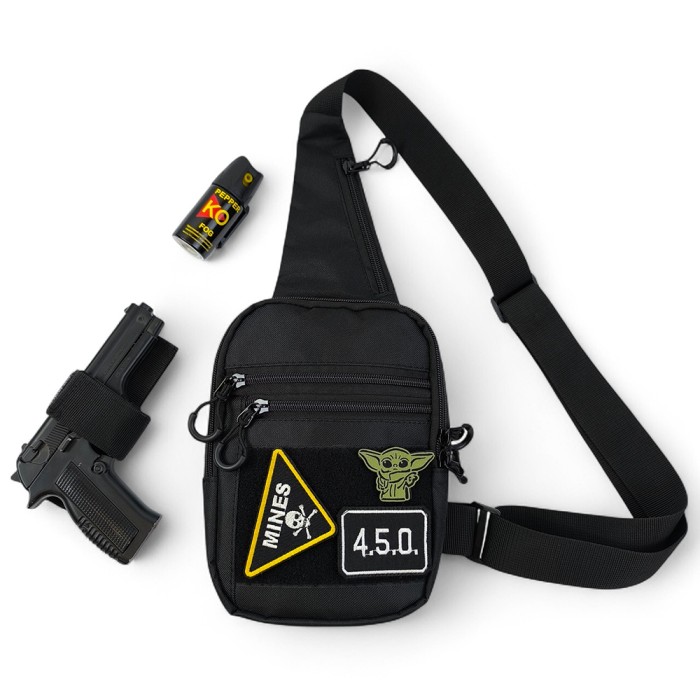 Чоловіча портативна сумка через плече, Сумка тактична для чоловіків Чоловіча вулична через плече CT-42
