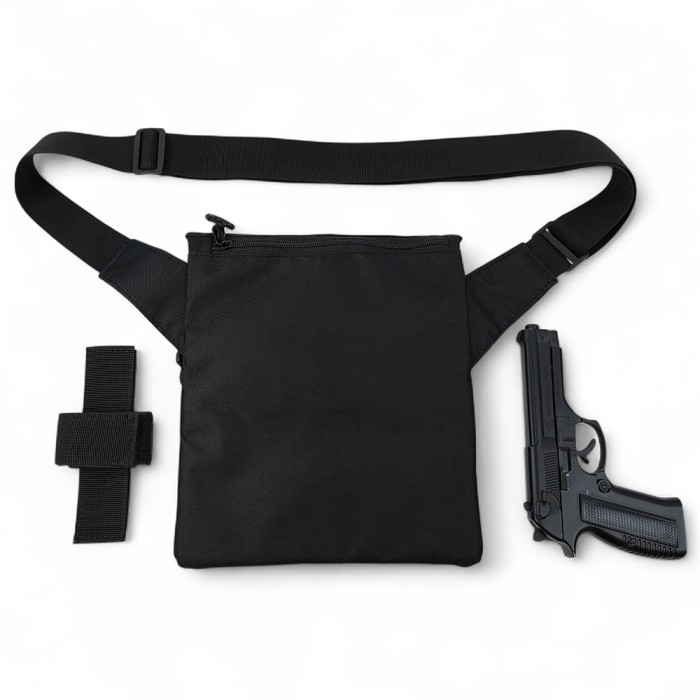 Чоловіча нагрудна сумка універсальна, Чоловіча тактична сумка для перенесення Тактична на груди KF-43