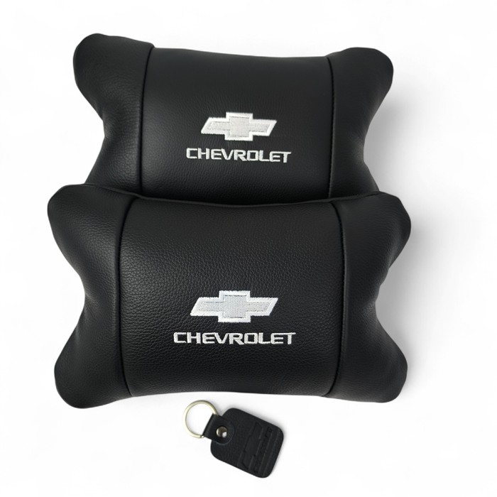 Подушка під шию з логотипом Chevrolet Шевроле, Подушка на авто сидіння, Подушка для OW-903 салону авто
