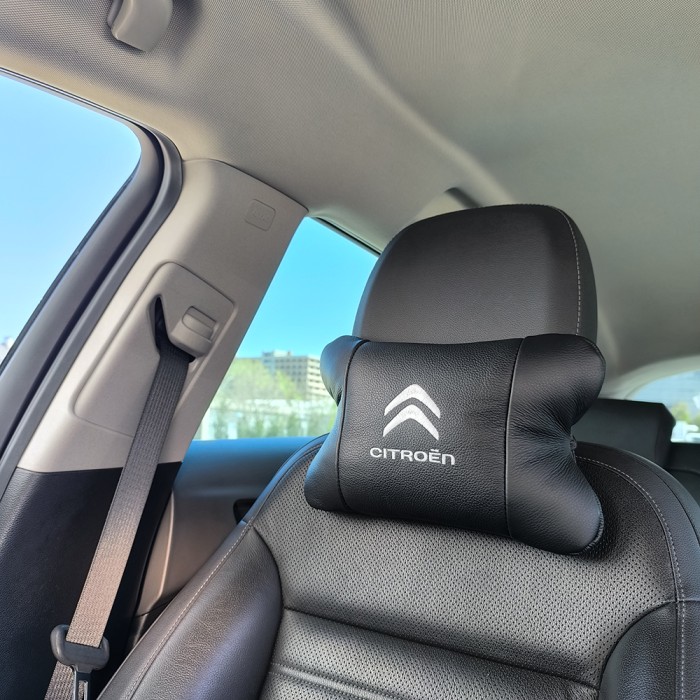 Подушка на авто сидіння Citroën, Подушка підголівник для дороги Автомобільна в подарунок LA-47