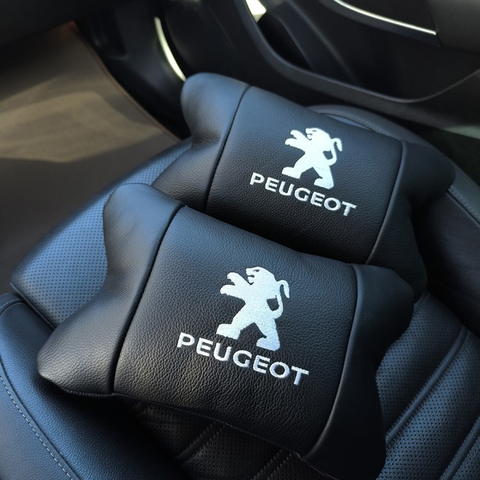 Подушка підголівник метелик Peugeot, Подушка для шиї для водія Подушки підголівників в машину MK-23