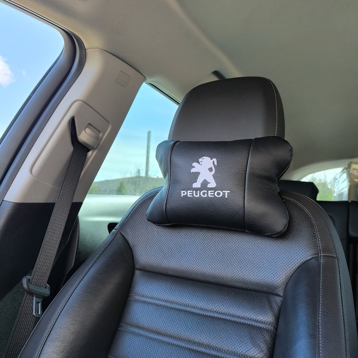 Подушка підголівник метелик Peugeot, Подушка для шиї для водія Подушки підголівників в машину MK-23