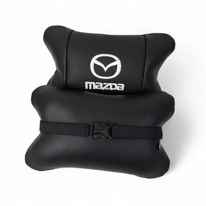 Подушка підголівник для подорожей Mazda, Подушки для шиї на підголівник, Подарунок автолюбителю ZT-64