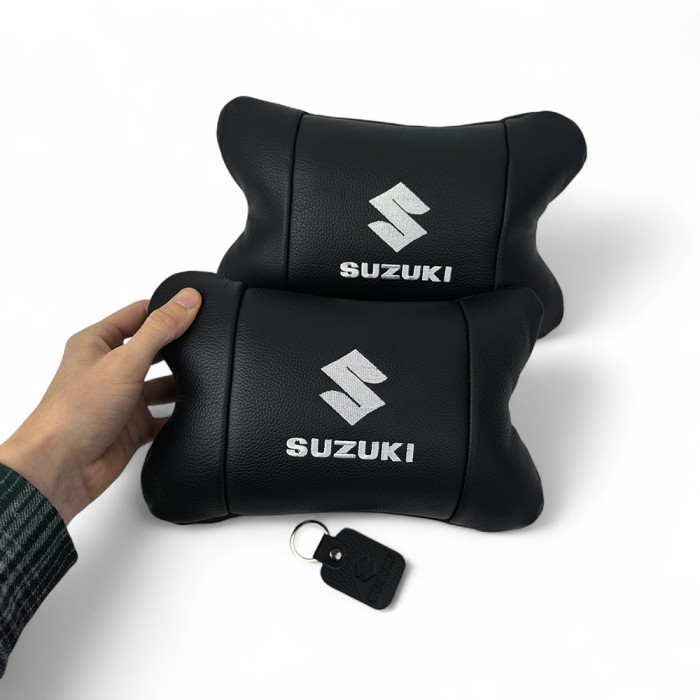 Дорожні подушки Suzuki Сузукі, Подушки на підголівник в машину, Подарунок подушка дорожня VX-72
