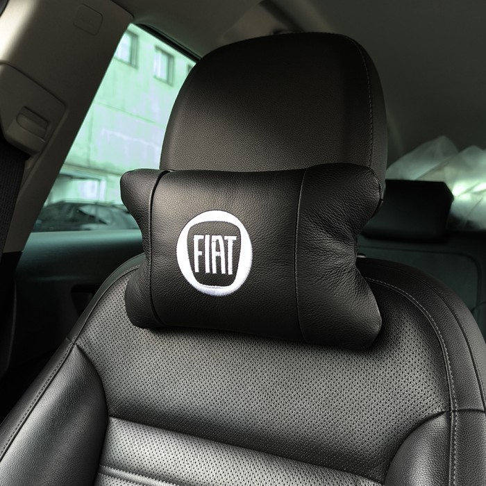Подушка для шиї для водія Fiat Фіат, Подарунок водієві Подушки-підголівники салону автомобіля JP-14