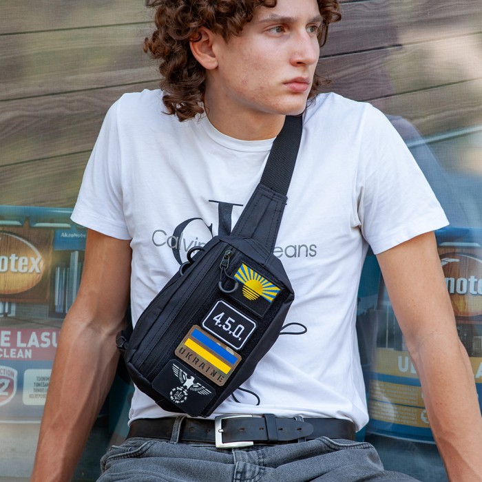 Сумка бананка тактична Cordura | Чоловіча/жіноча | Для спорту, FY-303 міста, туризму