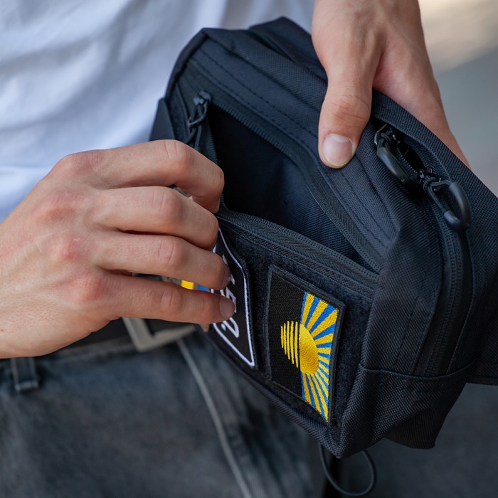 Сумка бананка тактична Cordura | Чоловіча/жіноча | Для спорту, FY-303 міста, туризму
