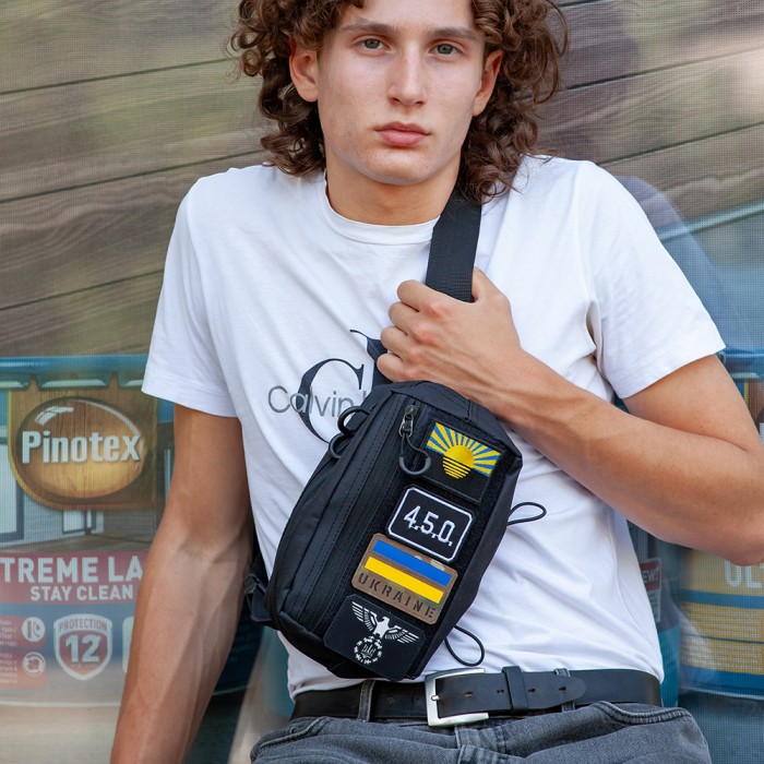 Сумка бананка туристична, Сумочка бананка чоловіча, Сумка-бананка з ремінцем, Сумка-бананка для речей IK-37