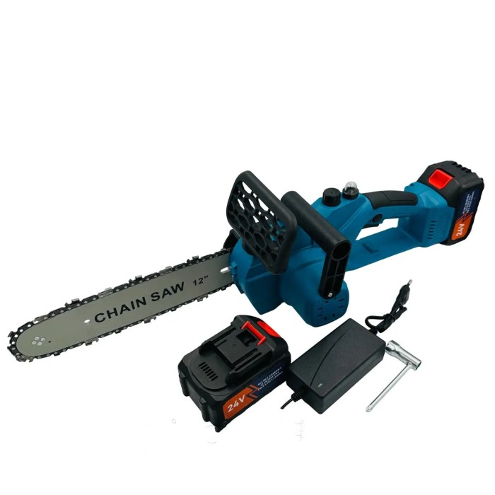 Переносна ланцюгова пила на акумуляторі DOMOTEC Chain Saw 12" (30см), Ручна ланцюгова пила UN-914 для дерева