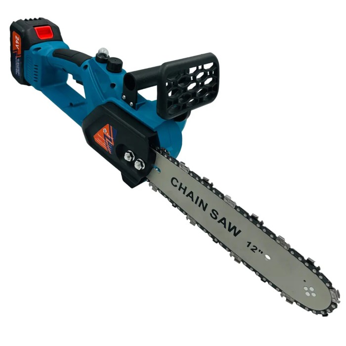 Переносна ланцюгова пила на акумуляторі DOMOTEC Chain Saw 12" (30см), Ручна ланцюгова пила UN-914 для дерева
