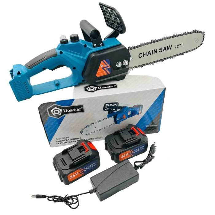 Переносна ланцюгова пила на акумуляторі DOMOTEC Chain Saw 12" (30см), Ручна ланцюгова пила UN-914 для дерева