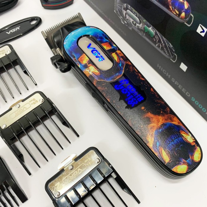 Тример для стрижки волосся потужний, Тример бездротовий, Миюча машинка для стрижки XL-92